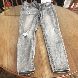 SO, high rise grey jeggings size 11/ 30 waist